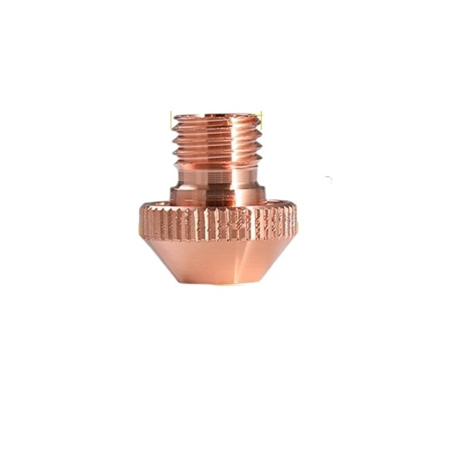 Laser Nozzle 3D Laser Nozzle M8 Dia.15mm Height 19mm Cutting Single & Double Layer(2.0mm,D10 H10.5 M6)