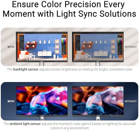 ASUS ProArt PA27JCV 27 Inch 5K USB-C Professional Monitor for Mac — 사진 4