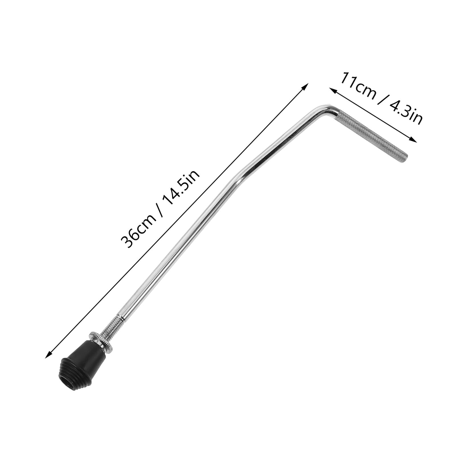 Cabilock Gambe per Grancassa Supporto Stabile 2 Pezzi in Lega di Alluminio Argento Altezza e Angolo Regolabili per Performance e Tour Musicali