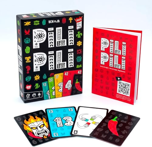 PILI PILI – Juego de Mesa Rápido y Estratégico | para Familia y Amigos – 2 a 8 Jugadores – Ganador del Gran Premio del Juguete 2025 - Regalo Original