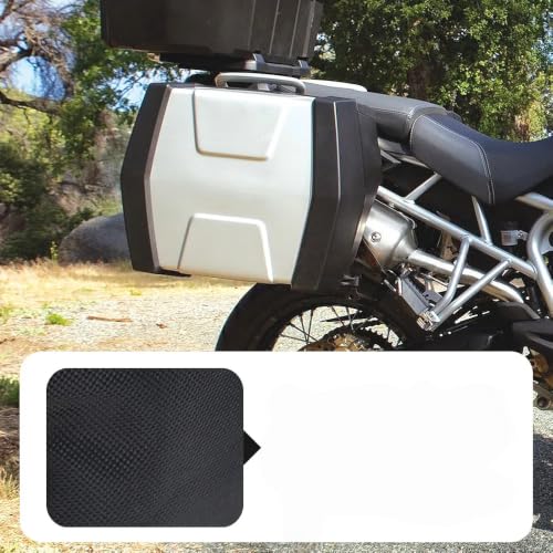 Sacoche de selle Tiger 800 XC moto noir pour rouler sans sac à dos