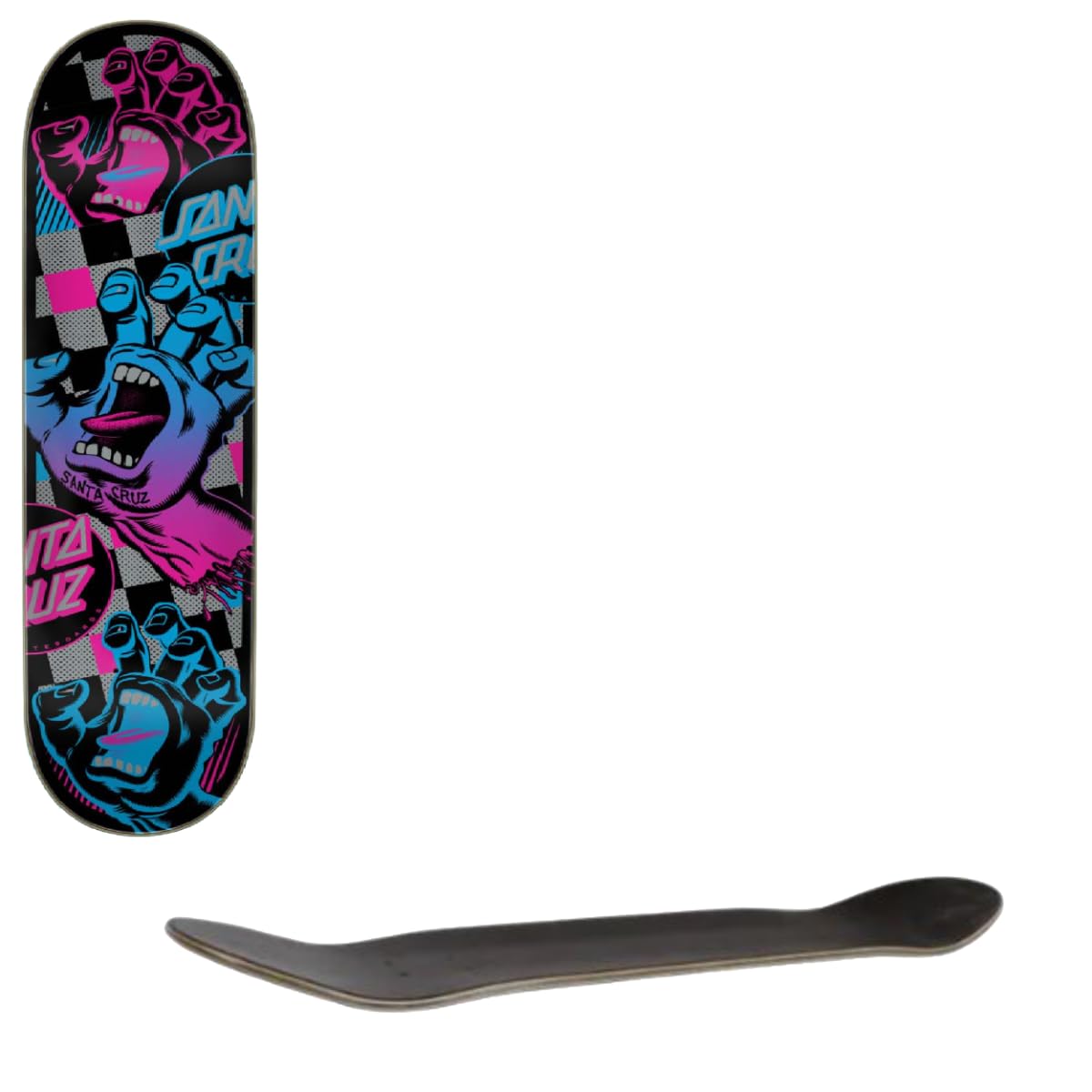 Vintage Santa Cruz Skateboard Deckマルチ Vintage 80s Santa Cruz