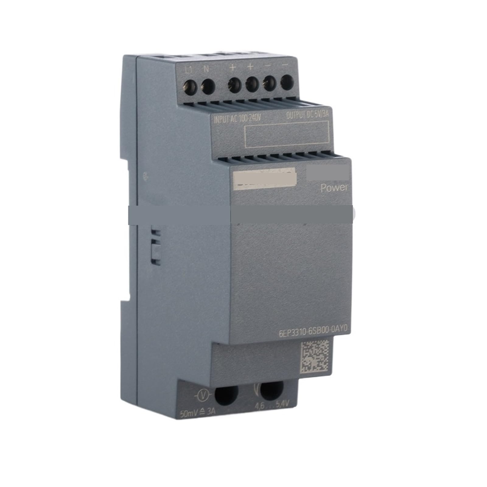Alimentation monophasée 5 V CC entrée 100-240 V CA rail DIN