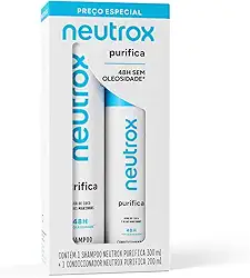 Neutrox Kit Shampoo 300ml e Condicionador Purifica 200ml