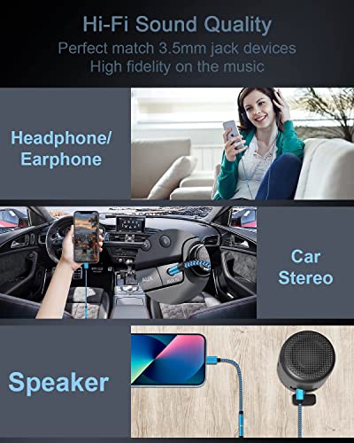 Lightning To 3.5Mm Headphone Jack Adapter, 3-Pack Iphone 3.5Mm Headphones/Earphones Audio Aux Jack Adapter Dongle Cable Converter Compatible With Iphone 14 13 12 11 Pro Max Plus Mini Xr Xs Ipad Ipod #TOP5