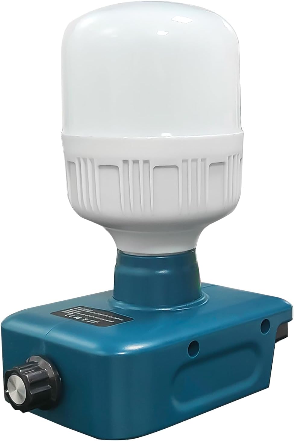 Compatible with Makita 18V Battery LED Work Light 24W 2400LM Adjustable Brightness Camping Lights Battery Powered Flood Light with Low Voltage Protection for Emergency Hurricane