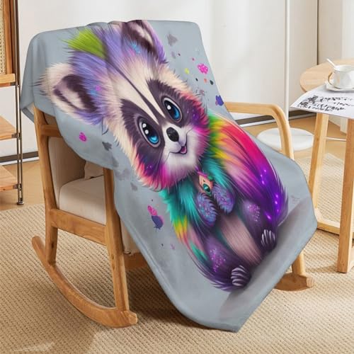 Couverture de canapé Raton Laveur pour des soirées cocooning et douillettes - 8