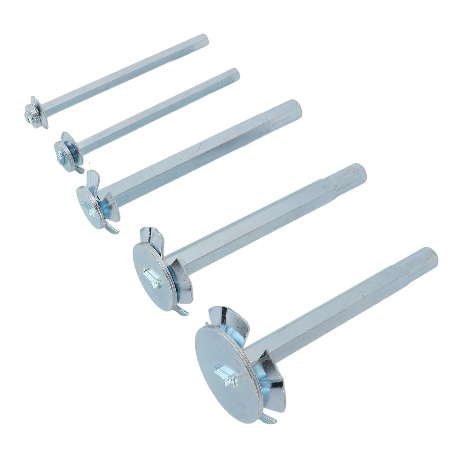 Juego de Accesorios de Plomería con Protector Enchufe PVC: Broca Acero Alta Velocidad para una Reparación Eficiente Tuberías (Juego 5 piezas.)