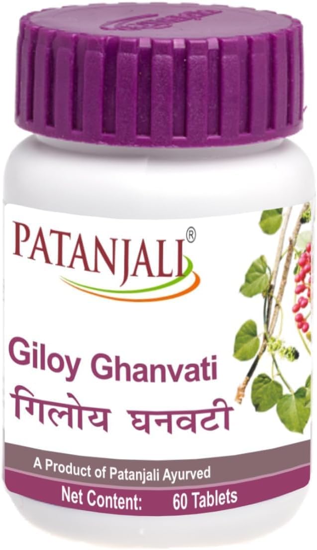 Patanjali Giloy Ghan Vati – 40gm