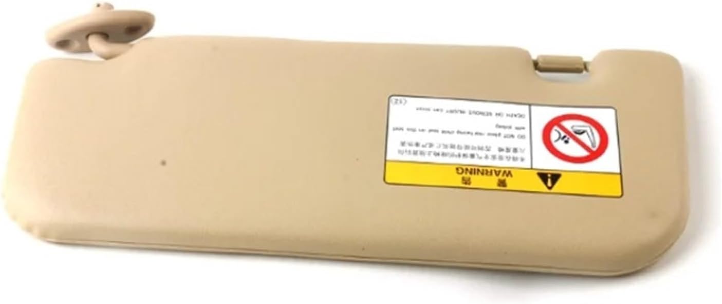 Car Sun Visor Grey Beige Left Right for Toyota for Vios for Yaris for Yaris L 2014 2015 2016 2017 2018 2019 2020 2021 2022