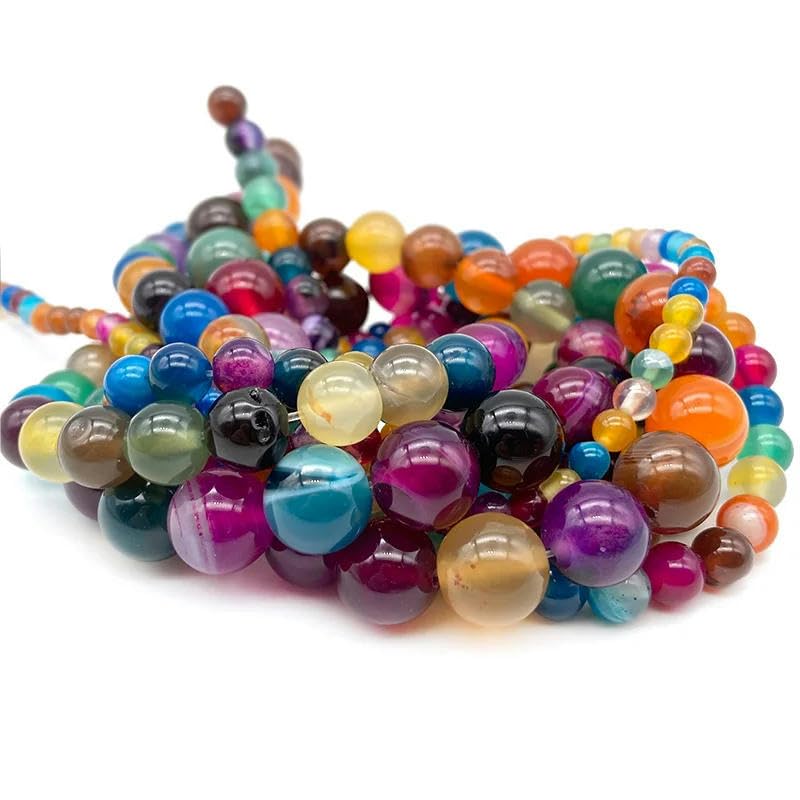 Perline Di Quarzo Fumé Naturale, Lisce, Rotonde, Da 3,5 Mm A 4 Mm - Foto 9