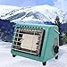 Camping Gas Heater, Electronic Ignition Outdoor Gas Heater for Travel (Green)