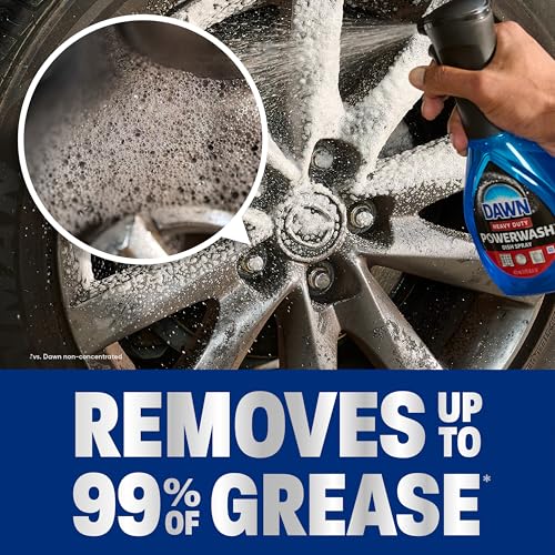 Dawn Powerwash Heavy Duty Dish Spray All-Purpose Cleaner and Degreaser, 64oz, 1 Starter Kit + 3 Refill - Image 5