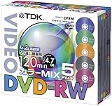 TDK DVD-RW録画用 1~2倍速対応カラーミ�
