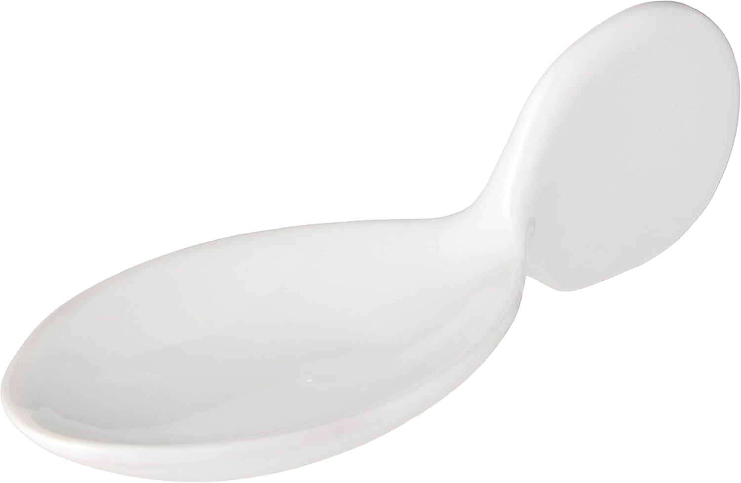 Restaurantware-4 Inch Porcelain Tasting Spoons, 10 Fish Shape Porcelain Spoons - Microwave-Safe, Oven-Safe, White Tasting Spoon, Chip-Resistant, For Tastings Or Individual Portions