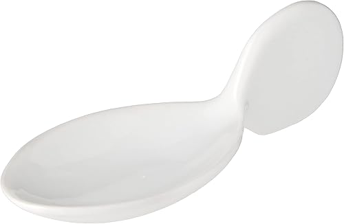 Cucharas de cata de porcelana de 4 pulgadas, 10 cucharas de porcelana en forma de pescado, aptas para microondas, aptas para horno, cucharas de cata