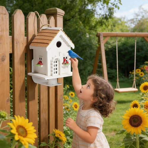 Soporte antiviento para comedero de alimentos para pájaros con tornillos 3