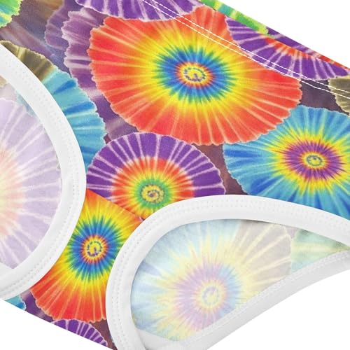 Girls Underwear Toddler 2t Cotton Panties Little Girl Personalized Kids Briefs Undies Vibrant Aperture Purple Gold4