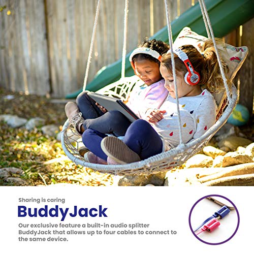 image for ONANOFF BuddyPhones Explore Foldable, Volume-Limiting Kids Foldable He