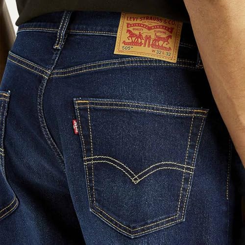 Image of Levi's Men's 505 Straight Fit Mid Rise Jeans