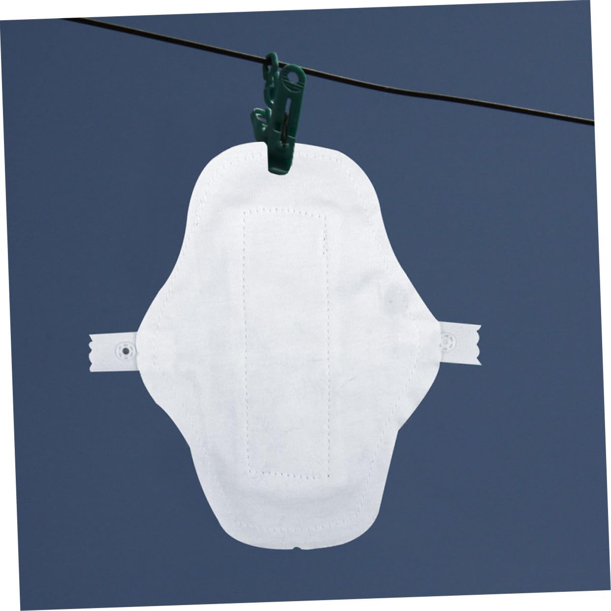 Healvian 30stücke Waschbare Menstruations-baumwollpads Atmungsaktive Wasserdichte Hygieneunterlagen Für Schwangere Wiederverwendbare Slipeinlagen Für Menstruation Lichtkante
