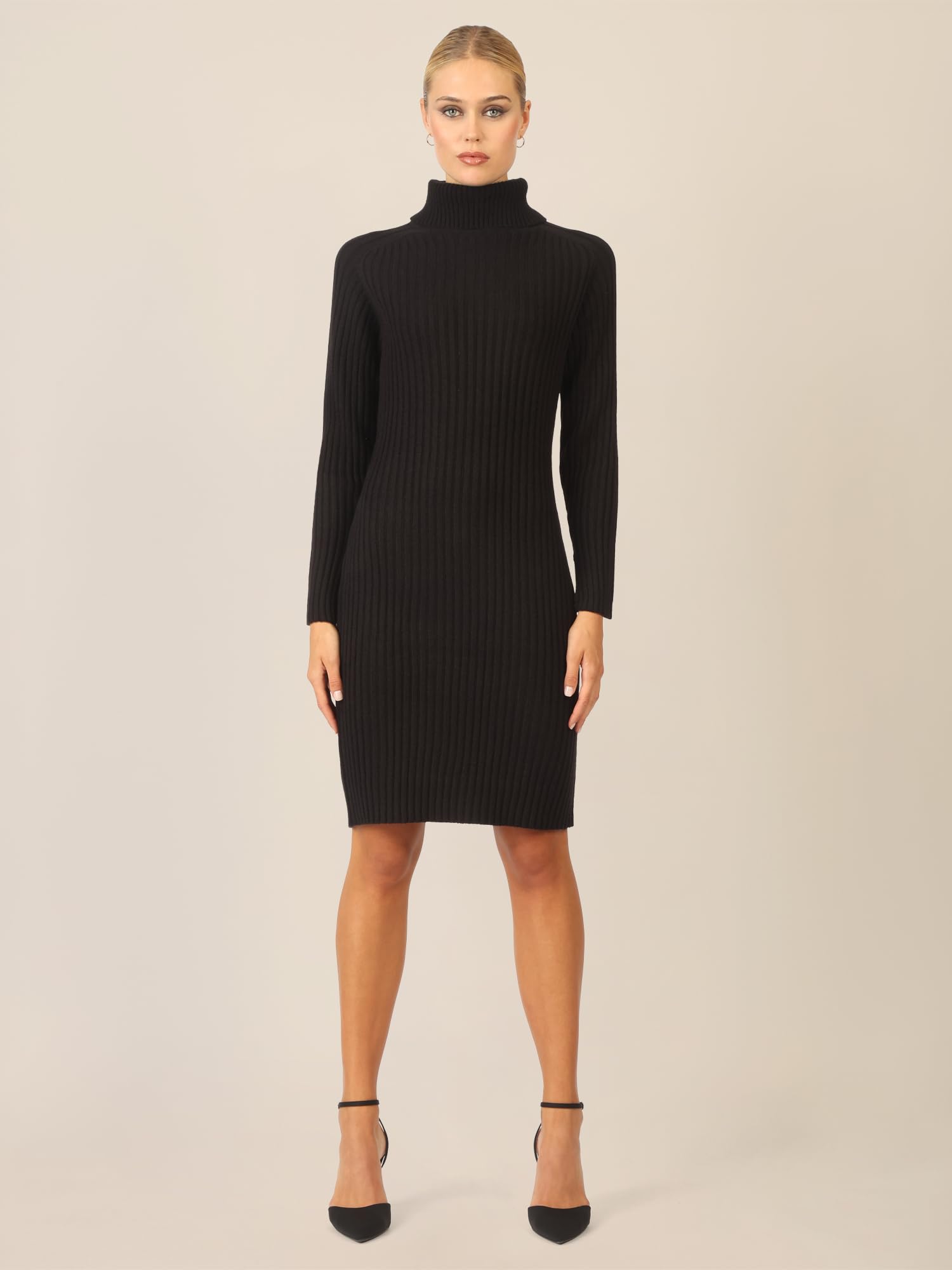 APART Fashion Sukienka Kobiety Rippenstrickkleid