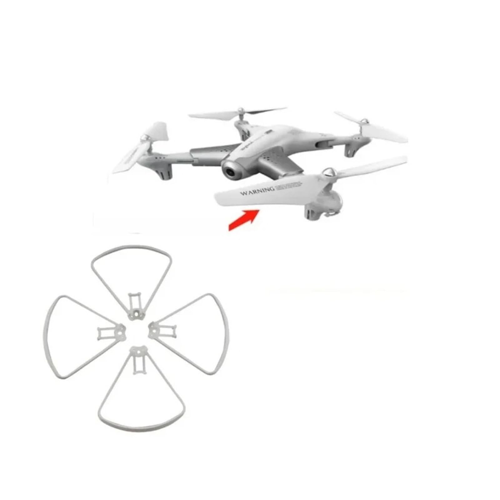 Set di protezioni for eliche for droni, 4 pezzi di protezione for pale | Set 4 pezzi, design anticollisione, protezione lama, accessorio drone(3 Sets 12 Pcs)
