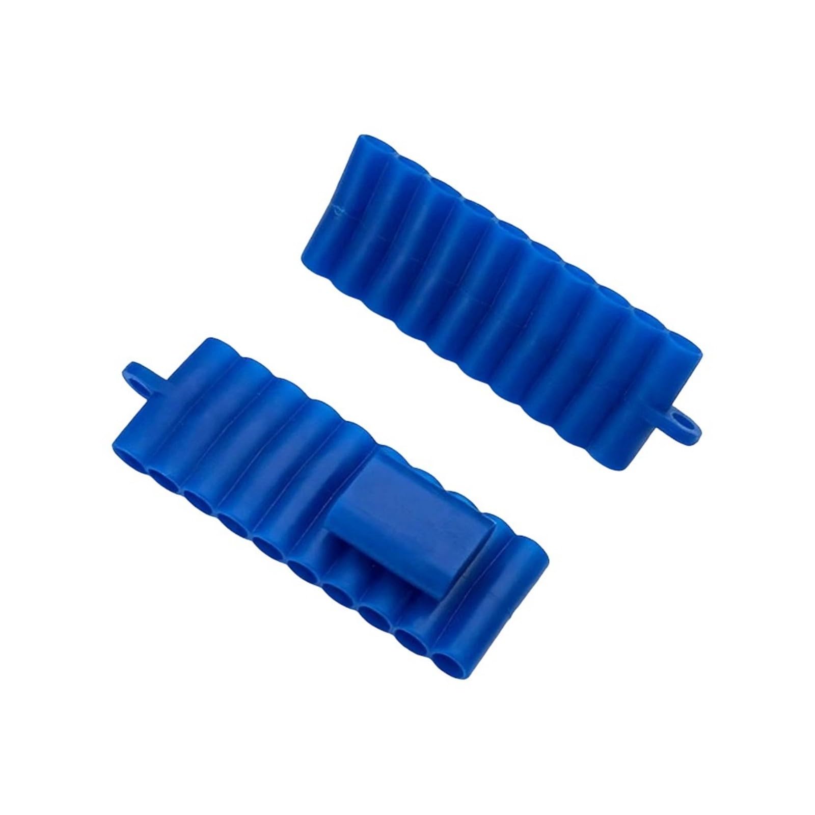 Professional 22 Hole PVC Bit Holder for Tool Organization and Storage Lightweight Portable for Workshop Garage Bit Planner