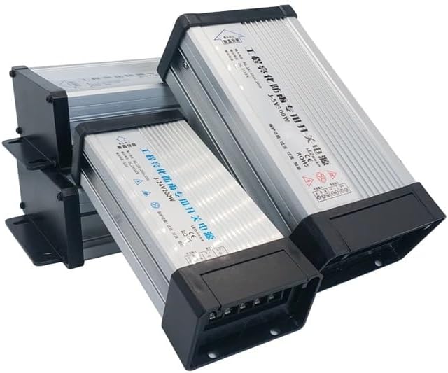 LED Driver 12 24 V Power Supply Adapter Lighting DC 12V 24V Power 5A 8A 10A 15A 20A Power Supply Outdoor Rainproof(12V 25A 300W)