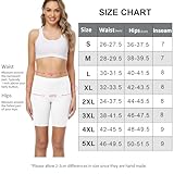 wirarpa Ladies Safety Boxer Shorts Cotton Anti Chafing Long Leg Knickers Underwear Women's Boy Shorts Leggings for Under Dresses 3 Pack Bloomers White Medium 10-12 - Image 5