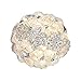 Produktbild Braut Blumenstrauß Brautsträuße Brosche Sträuße Rosen Romantische Blumen Seidige Blumen Mit Kristallperlen Blumendekoration Für Hochzeit Valentinstagsgeschenk ( Farbe : Ivory )