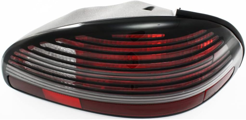 CarLights360 For Pontiac Grand Prix Tail Light 1997 98 99 00 01 02 2003 Pair Driver and Passenger Side CAPA For GM2818101, GM2819101C | 5978571