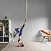 AW 3.4 FT Chrome Dancing Pole Extension for 45 mm Professional Pole Fitness Spinning Pole Accessories Exercise Club, Gold