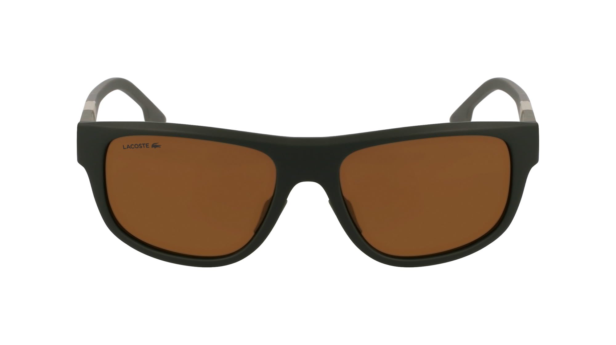 Lacoste L6042S 275 MATTE KHAKI/BROWN FLASH GOLD 55/17/145 MALE Sunglasses