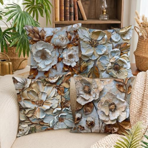 Housse de coussin double face 60x60 imperméable et résistante - 4