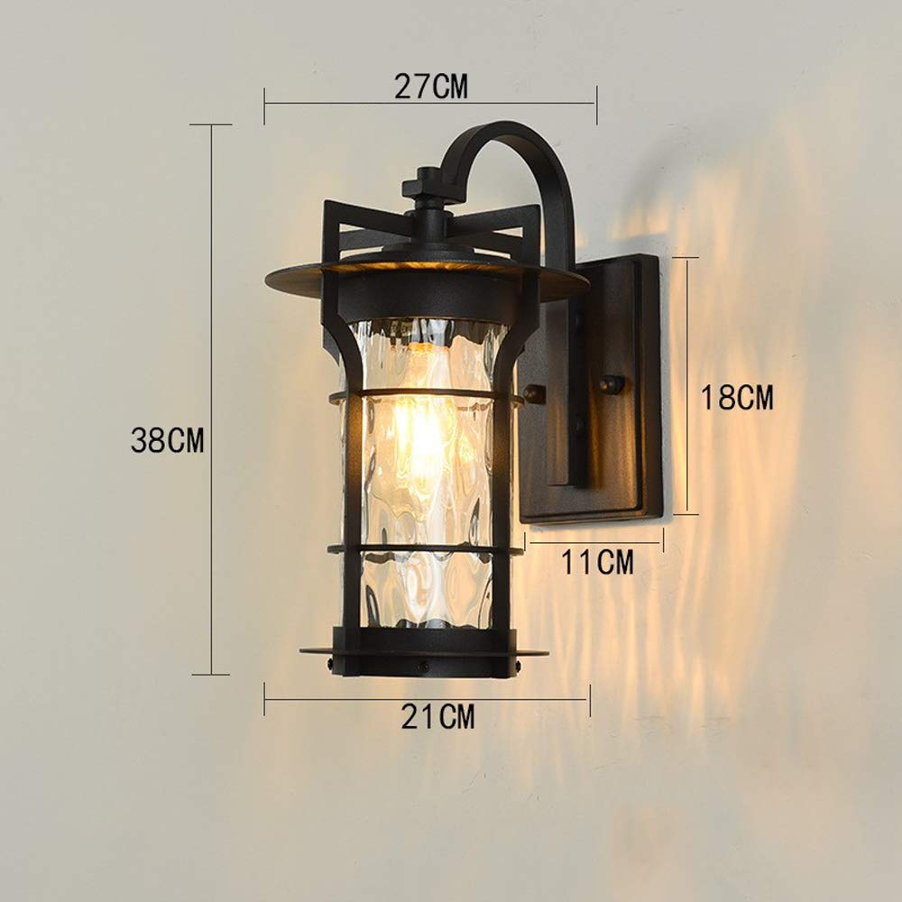 Lampa ścienna w stylu vintage Industrial Edison Kinkiety Lampy w stylu vintage Szklana ściana Kinkiet Oprawa E27 Podstawa do sypialni Lampki nocne Pokój dziecięcy Przedpokój Restauracja Schody