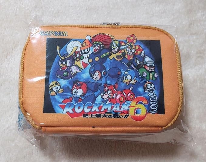 Amazon.co.jp: ロックマンパッケージポーチ ロックマン6 史上最大の