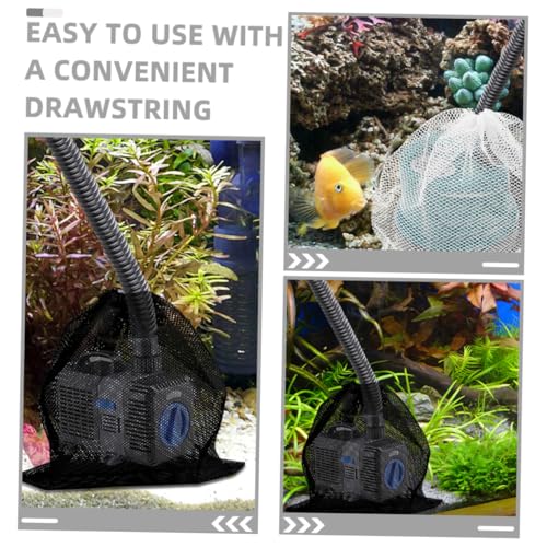 Bolsa de filtro para bomba de agua 2 pcs malla con cierre miniatura 2