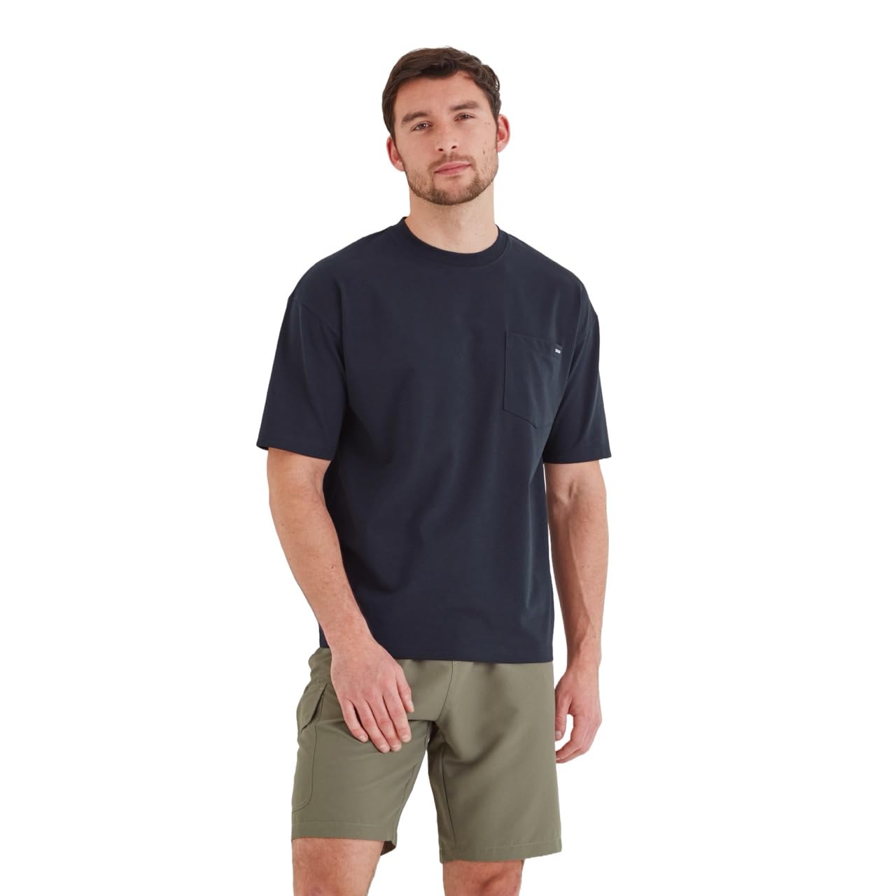 TOG24 Denva T-Shirt - Dark Indigo - Cotton Blend - Men's XL