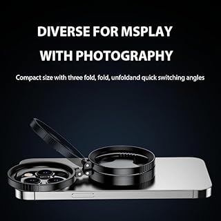 CBDYWVR Filtro CPL magnetico per telefono, elimina i riflessi e migliora il colore, filtro polarizzatore per cellulare, compatibile con iPhone 11-17 Series e la maggior parte degli smartphone (nero)