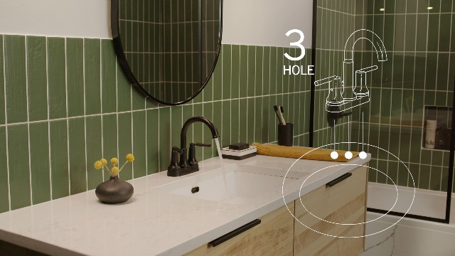 Delta Faucet Saylor Centerset Bathroom Faucet Chrome, Chrome