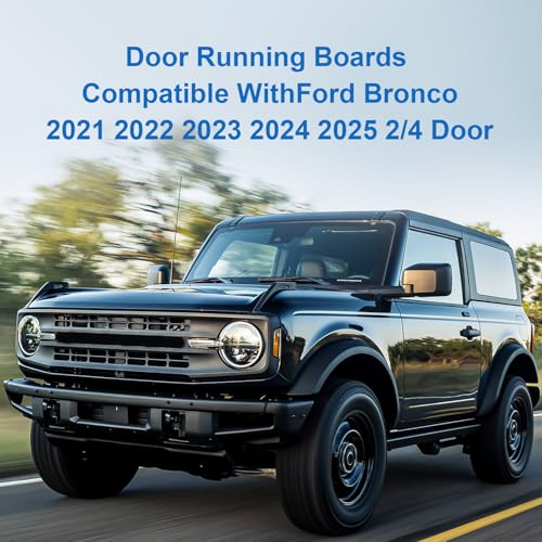 Estribos para puerta compatibles con Ford Bronco 2021-2026 miniatura 7