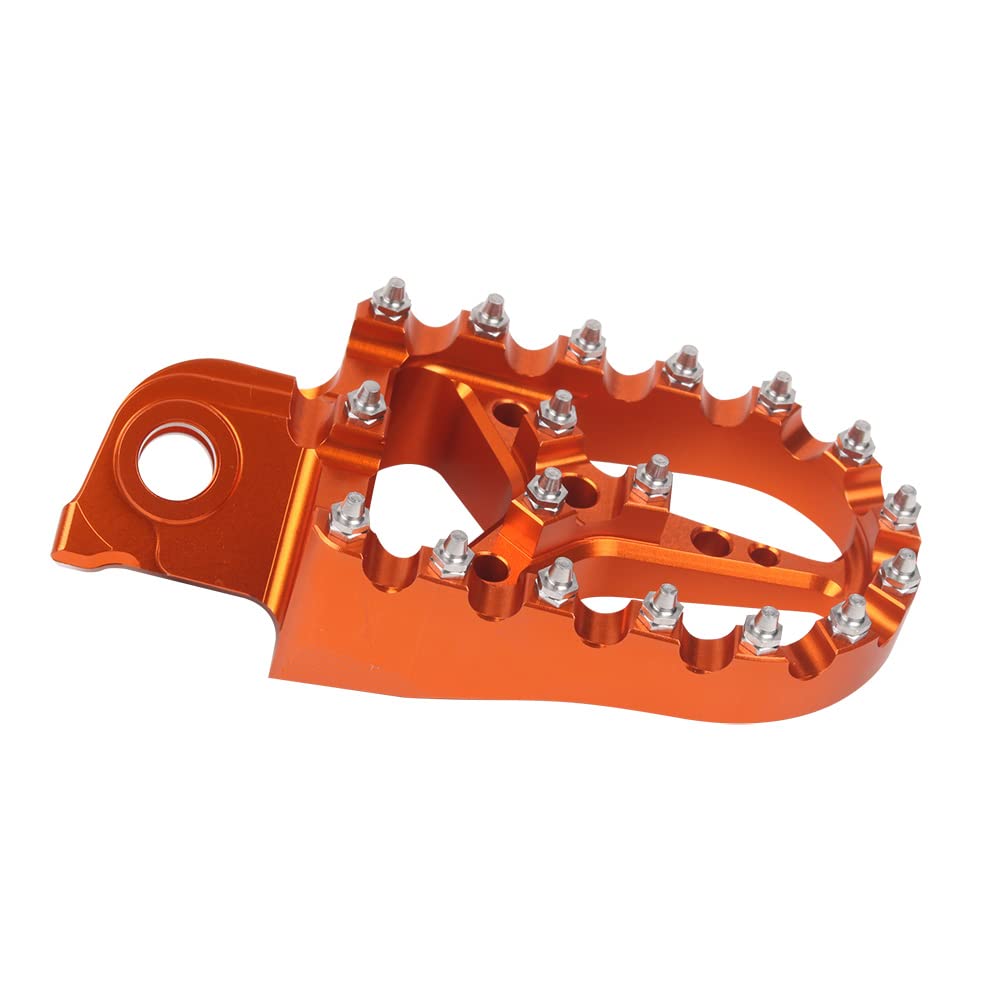 CNC ein Paar Motorrad Fußrasten Pedale breit Dirt Bike für KTM EXC EXC-F XC-F XCF-W SX-F 690 125 150 530 1050 1090 1190 1290 ADVENTURE ENDURO SMC für BETA For HUSQVARNA