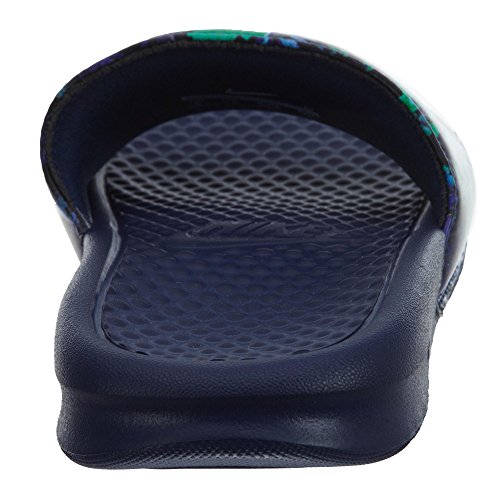Nike wmns benassi jdi print ciabatta blu fiori
