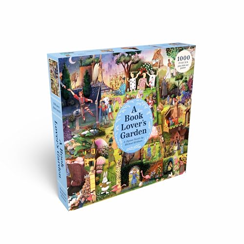 Rompecabezas de 1000 piezas: Un jardín para amantes de los libros, de Michael Kirkham miniatura 4