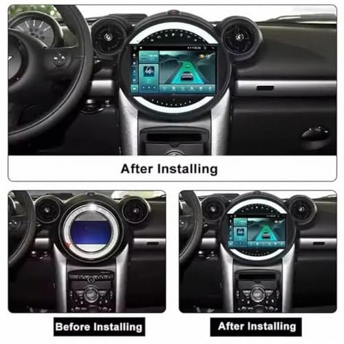 Autoradio touchscreen multimedia para viajar en BMW Mini con Mirror Link activo 2