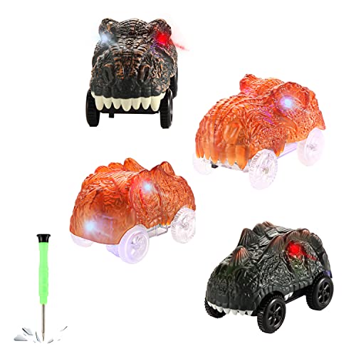 Voiture de course pour piste lumineuse cadeau anniversaire garçon fille
