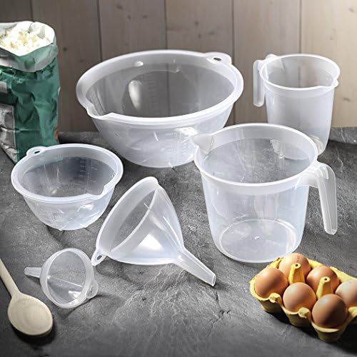 Addis 518003 Funnel, Plastic, Transparent, Large 14 cm