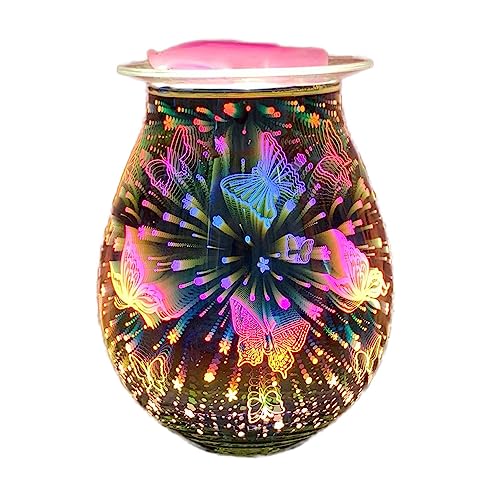 Diffuseur d'huile essentielle 3D en verre pour une ambiance cocooning au bureau
