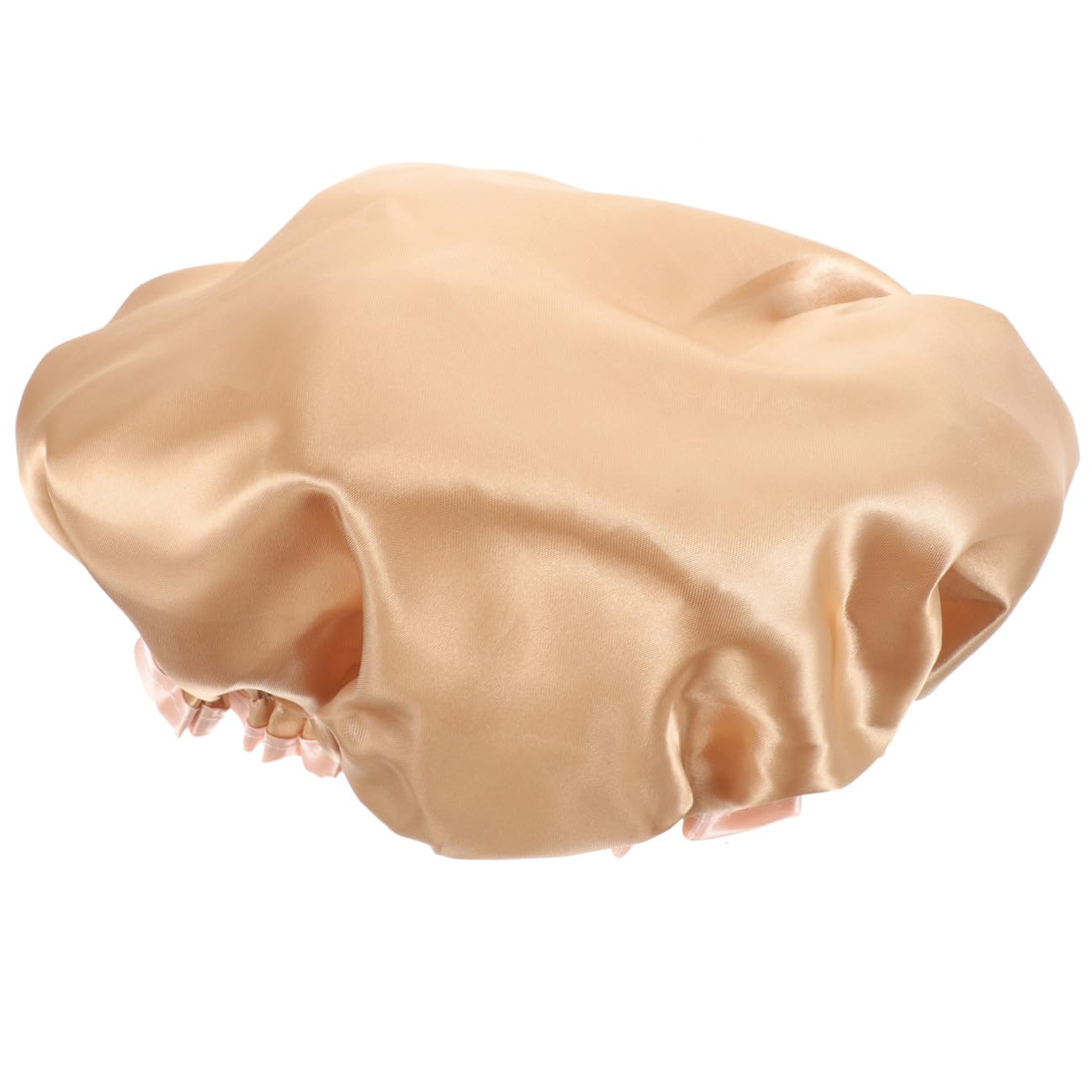 minkissy 4piezas Gorro De Para Mujeres Reutilizable y Sombrero De Baño Para Cabello y Protección Para Spa y Cocina Color Champán